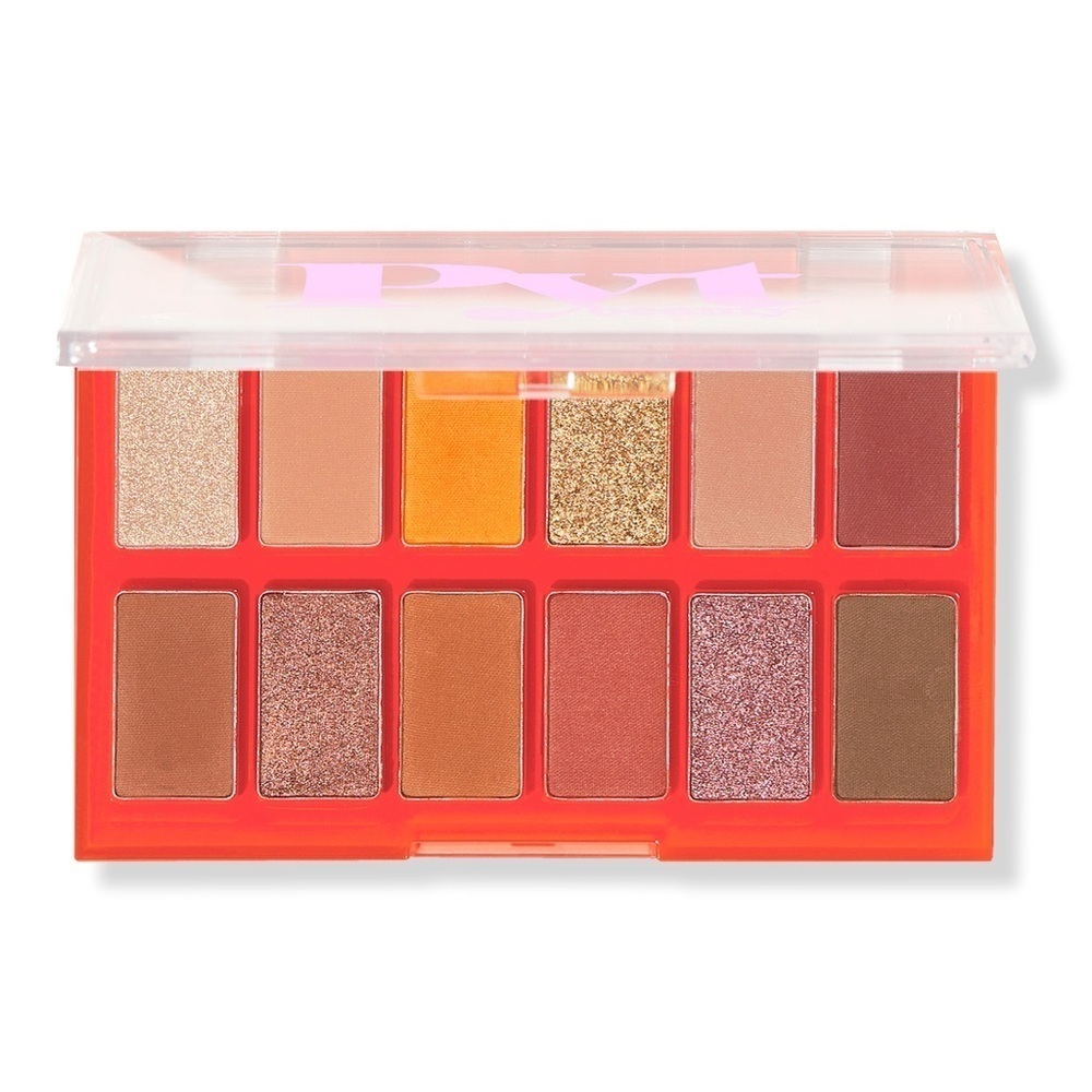 PYT Beauty The Upcycle Eyeshadow Palette / Warm Lit Nude NEW